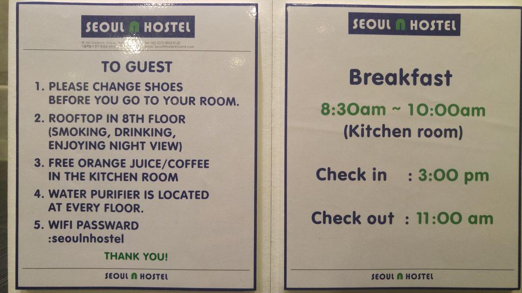 Seoul N Hostel Exterior photo